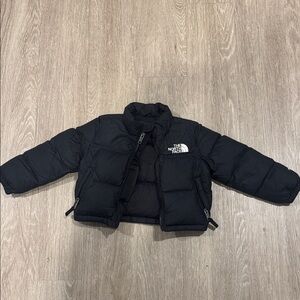 The North Face Kids Classic Black Puffer Coat
